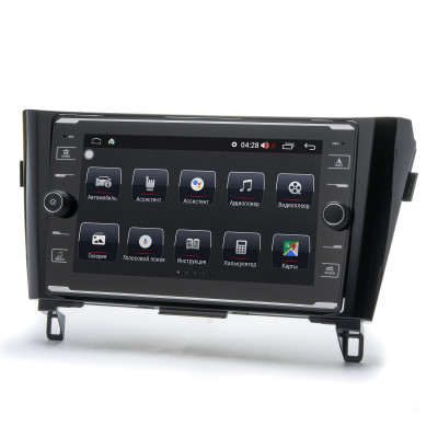 Штатна магнітола Prime-X 22-478/9K, 4+64, 4G. NISSAN X-Trail/Qashkai/Rogue 2014+