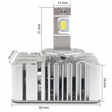 Комплект світлодіодних ламп D5 (5000К) Prime-X D LUX (2 шт.)