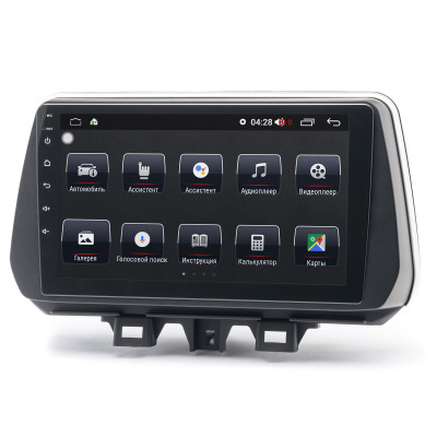Штатна магнітола Prime-X 22-405/9B, 4+32, 4G. HYUNDAI Tucson 2018-2019