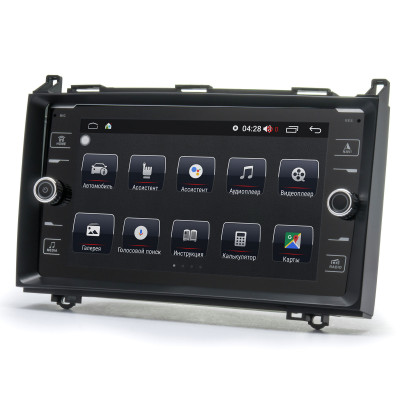Штатна магнітола Prime-X 22-133/8K, 6+128, 4G. MERCEDES A (W169) 04-12/B (W245) 05-11/Vito (W639)