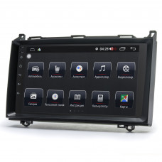 Штатна магнітола Prime-X 22-133/9M 2K, 4+64, 4G. MERCEDES A (W169) 04-12/B (W245) 05-11/Vito (W639)