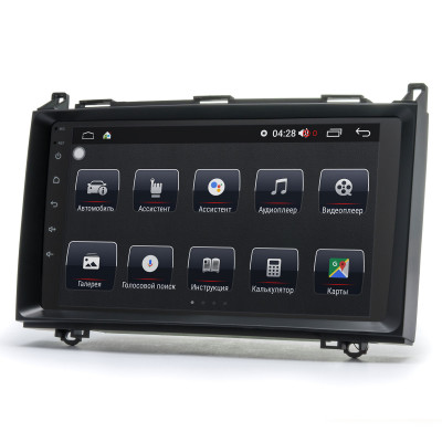 Штатна магнітола Prime-X 22-133/9M 2K, 4+64, 4G. MERCEDES A (W169) 04-12/B (W245) 05-11/Vito (W639)