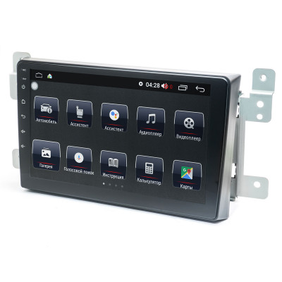 Штатна магнітола Prime-X 22-058/9M 2K, 4+64, 4G. SUZUKI Grand Vitara 2005+