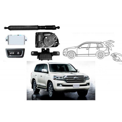 Prime-X SP-04. Toyota Land Cruiser 200. Сервопривід багажника