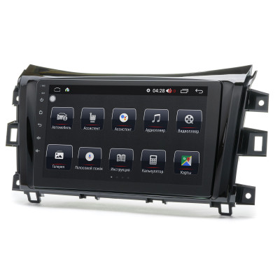 Штатна магнітола Prime-X 22-309/9M 2K, 4+64, 4G. NISSAN NP300/Navara/Frontier 2014-2016