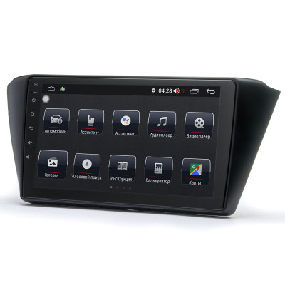 Штатна магнітола Prime-X 22-571/9B, 4+32, 4G. SKODA Fabia (NJ) 2014+
