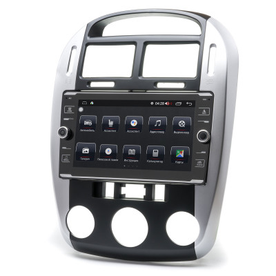 Штатна магнітола Prime-X 22-146/8K, 4+64, 4G. KIA Cerato (TD) 2009-2012 (з клімат контролем)