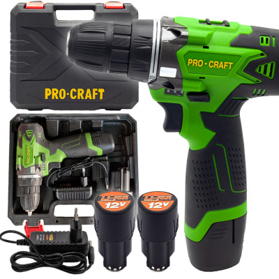 Шуруповерт Procraft Industrial PA12Li