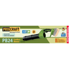 Акумуляторна повітродувка Procraft PB24 (без АКБ та зп)