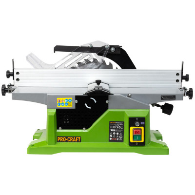 Стаціонарна циркулярна пила комбінована з фуганком Procraft PC1600