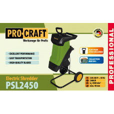 Подрібнювач гілок Procraft PSL2450