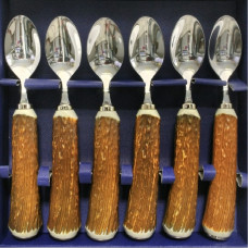 Набір ложок чайних "Мисливський" (6 предметів) (Арт. 470-03) Набір ложок чайних "Мисливський" (6 предметів) (Арт. 470-03)