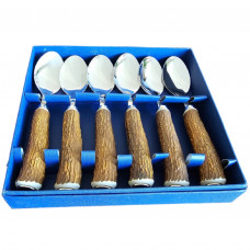 Набір ложок столових "Мисливський" (6 предметів) (Арт. 470-04) Набір ложок столових "Мисливський" (6 предметів) (Арт. 470-04)