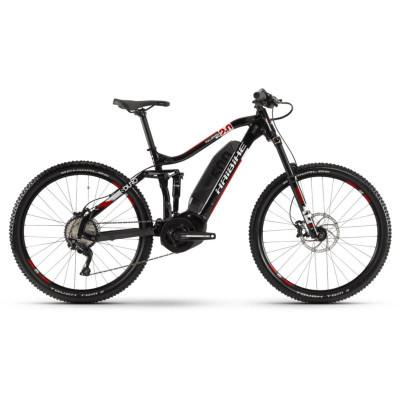 Електровелосипед Haibike SDURO FullSeven LT 2.0 500Wh 10 s. Deore 27.5', рама L, чорно-біло-червоний, 2020