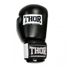 Рукавички боксерські THOR SPARRING 16oz / PU / чорно-білі