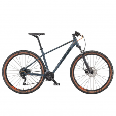 Велосипед KTM CHICAGO 291 рама L/48 сірий матовий