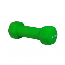 Гантель неопренова Stein 0,5 кг/ шт/ зелена