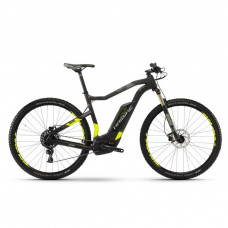 Електровелосипед Haibike SDURO HardNine Carbon 8.0 500Wh 29', рама L, біло-чорно-жовтий. 2018