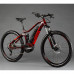 Електровелосипед Haibike SDURO FullSeven Life 1.0 500Wh 10 s. Deore 27.5', рама M, вишнево-чорно-червоний, 2020