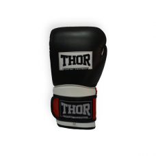 Рукавички боксерські THOR PRO KING 12oz / PU / чорно-червоно-білі