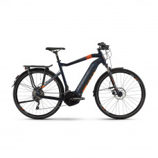 Електровелосипед Haibike SDURO Trekking 5.0 men i500Wh 20 s. XT 28, рама XL, синьо-оранжево-сірий, 2020