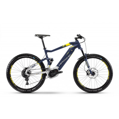 Електровелосипед Haibike SDURO FullSeven 7.0 500Wh 27,5', рама L, синьо-біло-жовтий, 2018