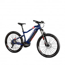 Електровелосипед Haibike SDURO HardSeven Life 5.0 i500Wh 10 s. Deore 27.5, рама S, синьо-червоно-білий, 2020
