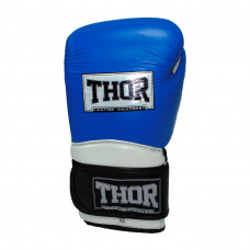 Рукавички боксерські THOR PRO KING 12oz / PU / синьо-біло-чорні