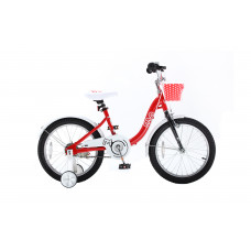Велосипед дитячий RoyalBaby Chipmunk MM Girls 18", OFFICIAL UA, червоний