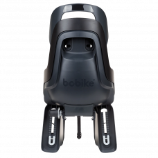 Дитяче велокрісло Bobike Maxi GO Carrie - rear bicycle seat for rack Urban black