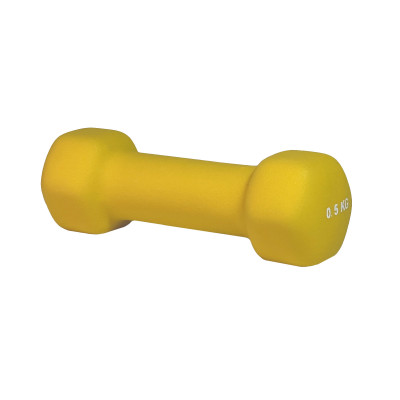 Гантель неопренова Stein 0,5 кг/ шт/ жовта