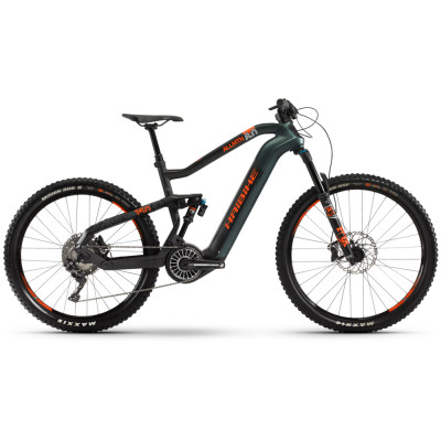 Електровелосипед HAIBIKE XDURO AllMtn 8.0 Carbon FLYON 27.5 / 29', рама L, сіро-зелено-Помаранчевий, 2020