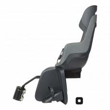 Дитяче велокрісло Bobike GO Frames RS Reclining System - rear bicycle seat for frame Macaron grey