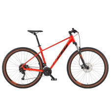 Велосипед KTM CHICAGO 271 27.5 ' рама S/38, помаранчевий (чорний), 2022