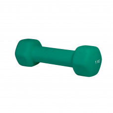 Гантель неопренова Stein 1 кг/ шт/ зелена