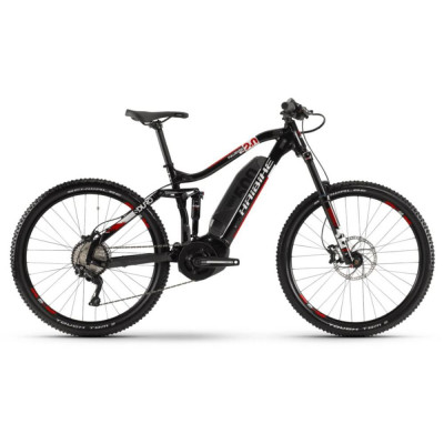 Електровелосипед Haibike SDURO FullSeven LT 2.0 500Wh 10 s. Deore 27.5, рама L, чорно-біло-червоний, 2020