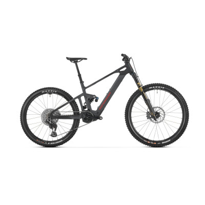 Електровелосипед MONDRAKER DUNE RR Carbon 29/27.5'' 170mm, 400Wh Bosch SX, Black/Grey/Red, L
