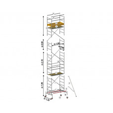 Вишка-тура SVELT MILLENIUM - модуль C (без стабілізаторів)