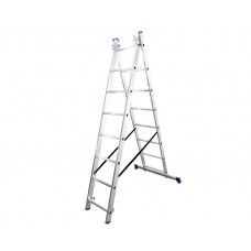 Алюмінієва трьохсекційна драбина 3х8 сходинок TRIOMAX VIRASTAR Алюмінієва трьохсекційна драбина 3х8 сходинок TRIOMAX VIRASTAR