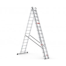 Трьохсекційна алюмінієва драбина VIRASTAR Triomax Pro 3x14 сходинок