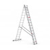 Трьохсекційна алюмінієва драбина VIRASTAR Triomax Pro 3x14 сходинок