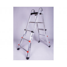 Телескопічна драбина SVELT SCALISSIMA 6+6 сходинок
