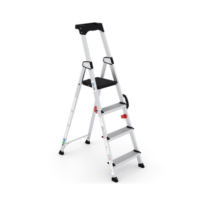 Одностороння стремянка VIRASTAR HAZAR 3+1 сходинок