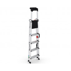 Одностороння стремянка VIRASTAR HAZAR 4+1 сходинок