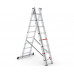 Трьохсекційна алюмінієва драбина VIRASTAR Triomax Pro 3x8 сходинок