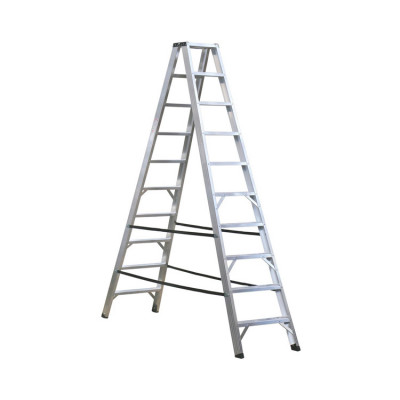 Двостороння стремянка VIRASTAR EVEREST PRO 2x10 сходинок