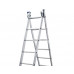 Алюмінієва двосекційна драбина 2x12 сходинок DUOMAX VIRASTAR