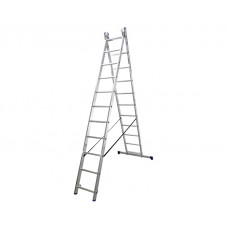 Алюмінієва трьохсекційна драбина 3х11 сходинок TRIOMAX VIRASTAR Алюмінієва трьохсекційна драбина 3х11 сходинок TRIOMAX VIRASTAR