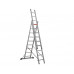 Трьохсекційна алюмінієва драбина VIRASTAR Triomax Pro 3x9 сходинок Трьохсекційна алюмінієва драбина VIRASTAR Triomax Pro 3x9 сходинок