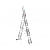 Трьохсекційна алюмінієва драбина VIRASTAR Triomax Pro 3x15 сходинок Трьохсекційна алюмінієва драбина VIRASTAR Triomax Pro 3x15 сходинок